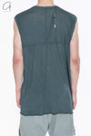 Boris Bidjan Saberi TANK vest collection Handmade in Spain TANK ONE PIECE. RF FTT00001-1HZ Seaweed 1